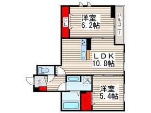 シーガルの物件間取画像